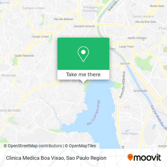 Clinica Medica Boa Visao map