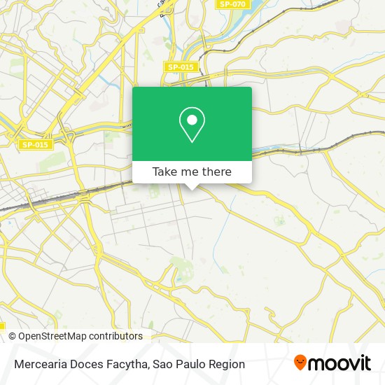 Mercearia Doces Facytha map