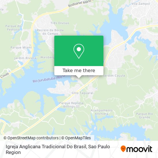 Igreja Anglicana Tradicional Do Brasil map