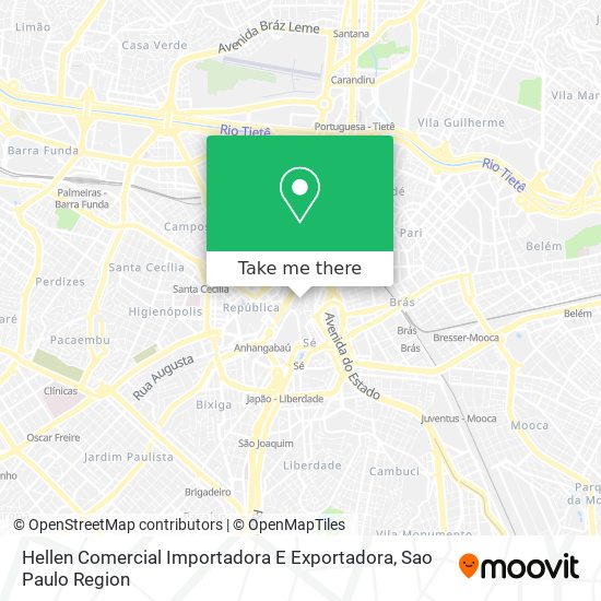 Hellen Comercial Importadora E Exportadora map