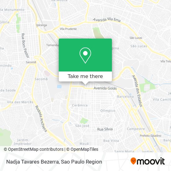 Mapa Nadja Tavares Bezerra