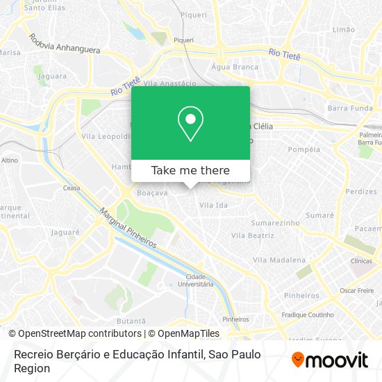 Recreio Berçário e Educação Infantil map
