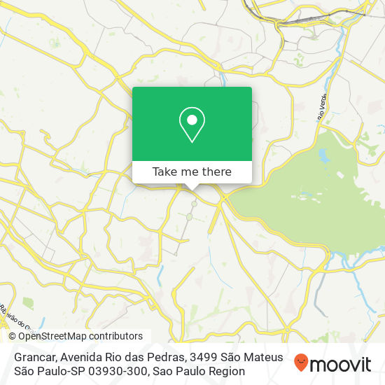 Grancar, Avenida Rio das Pedras, 3499 São Mateus São Paulo-SP 03930-300 map