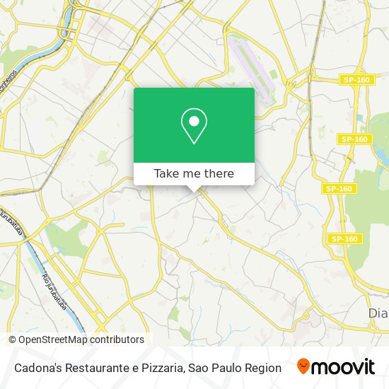 Cadona's Restaurante e Pizzaria map