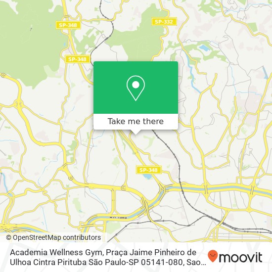 Academia Wellness Gym, Praça Jaime Pinheiro de Ulhoa Cintra Pirituba São Paulo-SP 05141-080 map