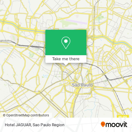 Hotel JAGUAR map