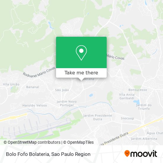 Mapa Bolo Fofo Bolateria