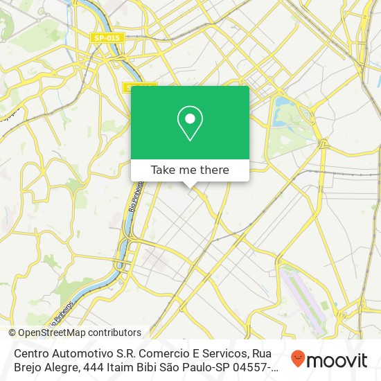 Centro Automotivo S.R. Comercio E Servicos, Rua Brejo Alegre, 444 Itaim Bibi São Paulo-SP 04557-051 map