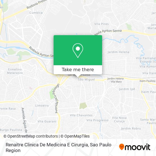 Renaitre Clinica De Medicina E Cirurgia map