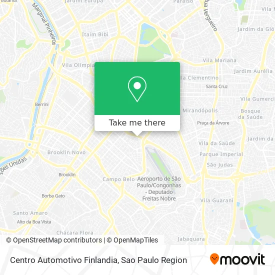 Centro Automotivo Finlandia map