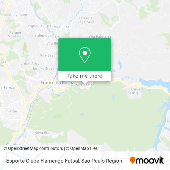 Esporte Clube Flamengo Futsal map