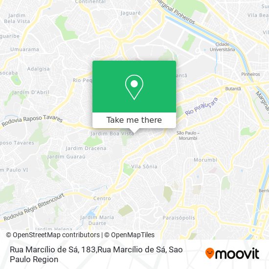 Rua Marcílio de Sá, 183,Rua Marcílio de Sá map