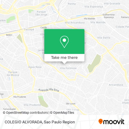 COLEGIO ALVORADA map