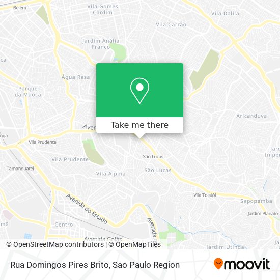 Rua Domingos Pires Brito map