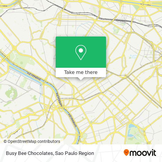 Busy Bee Chocolates map