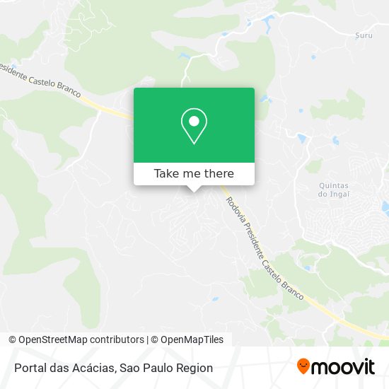Portal das Acácias map
