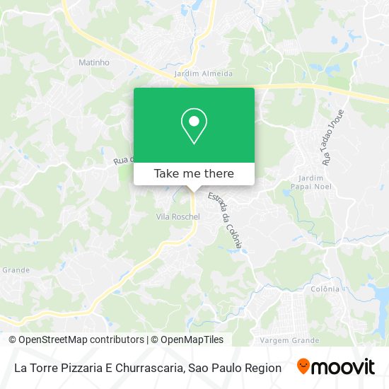 La Torre Pizzaria E Churrascaria map
