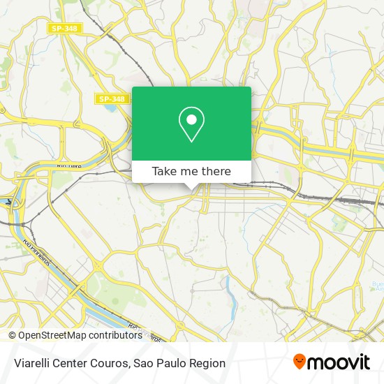 Viarelli Center Couros map