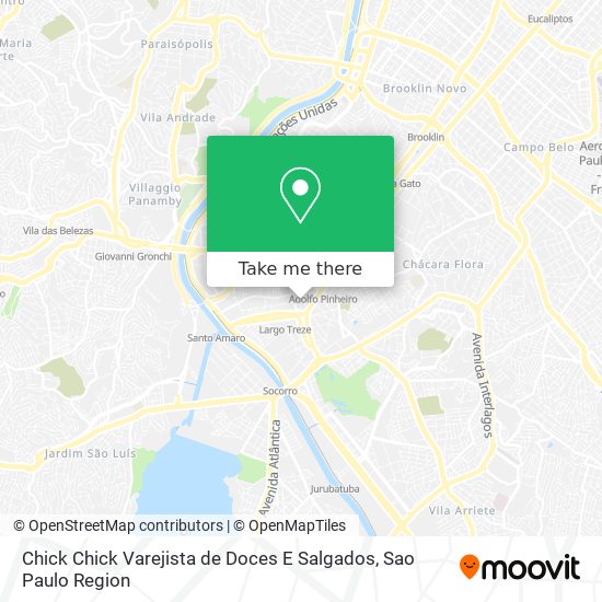 Chick Chick Varejista de Doces E Salgados map