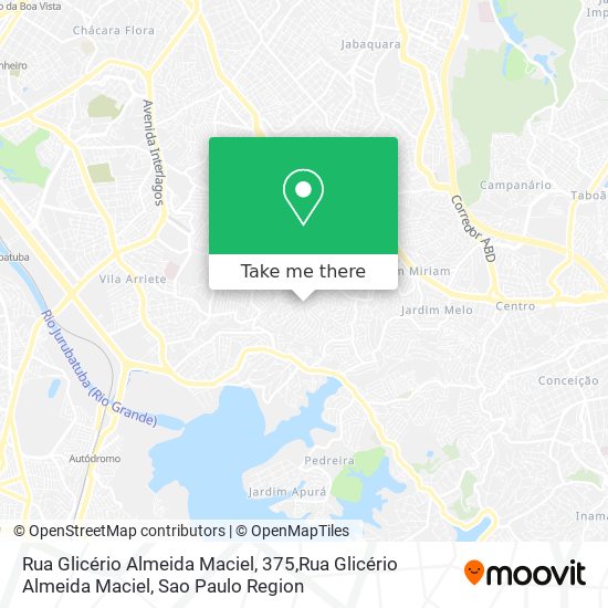 Rua Glicério Almeida Maciel, 375,Rua Glicério Almeida Maciel map