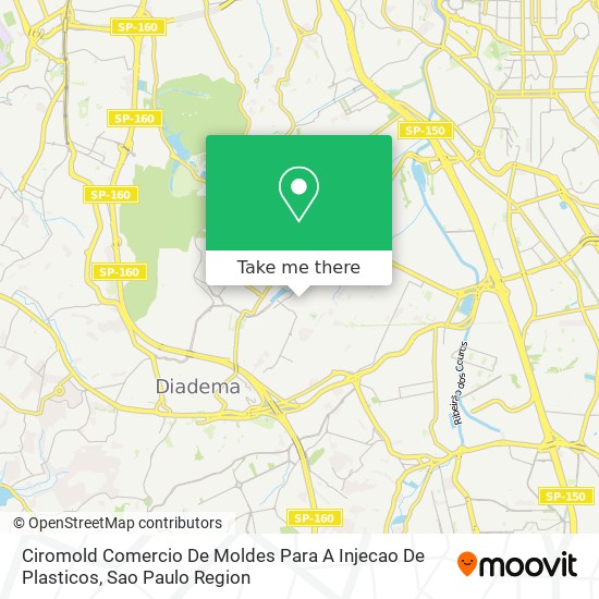 Ciromold Comercio De Moldes Para A Injecao De Plasticos map