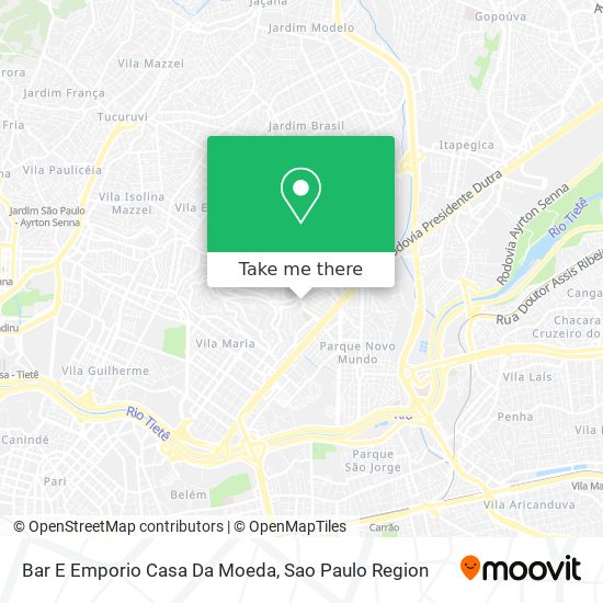 Bar E Emporio Casa Da Moeda map