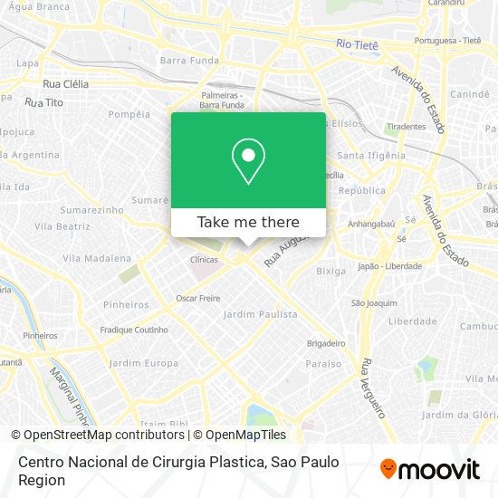 Centro Nacional de Cirurgia Plastica map