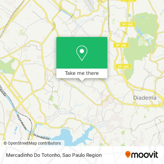 Mapa Mercadinho Do Totonho