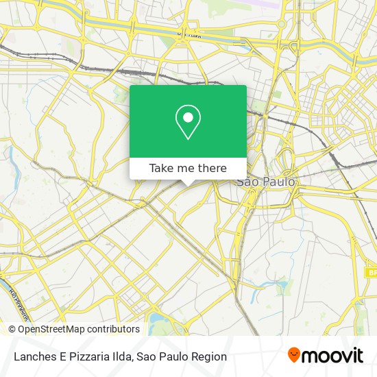 Lanches E Pizzaria Ilda map