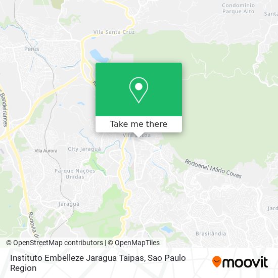 Instituto Embelleze Jaragua Taipas map