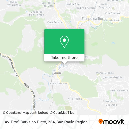 Av. Prof. Carvalho Pinto, 234 map