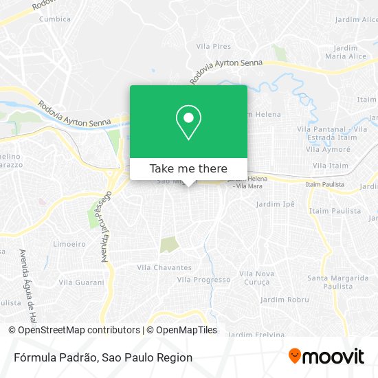 Fórmula Padrão map