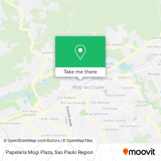 Papelaria Mogi Plaza map