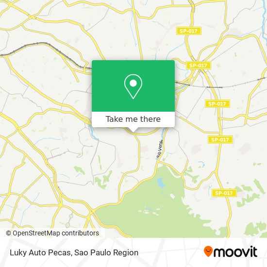 Luky Auto Pecas map