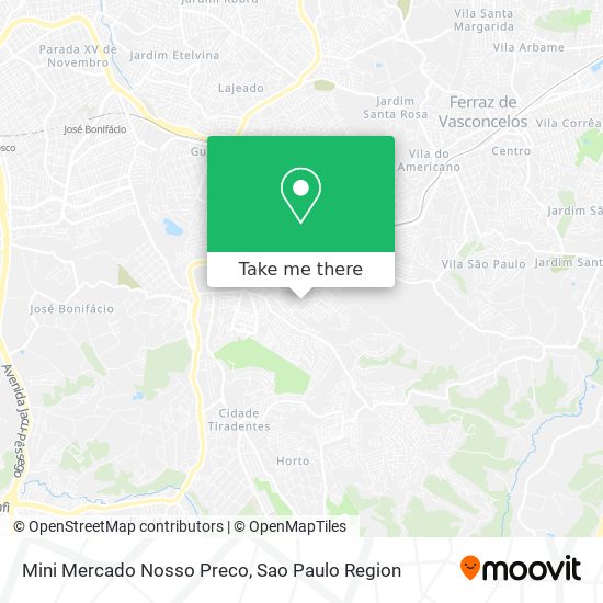 Mini Mercado Nosso Preco map