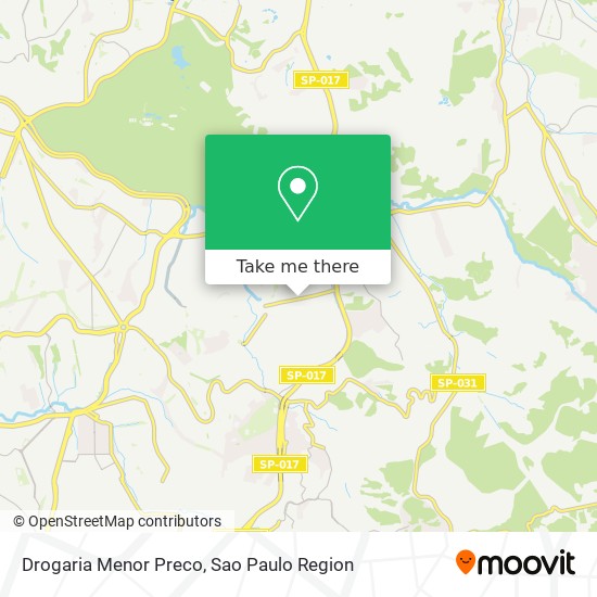 Drogaria Menor Preco map