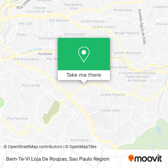 Bem-Te-Vi Loja De Roupas map