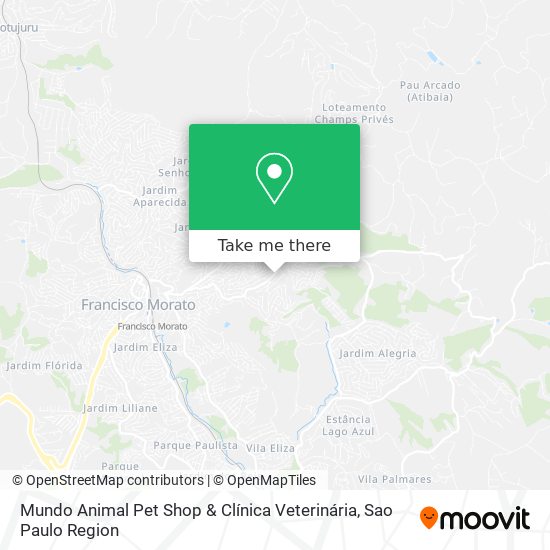 Mundo Animal Pet Shop & Clínica Veterinária map