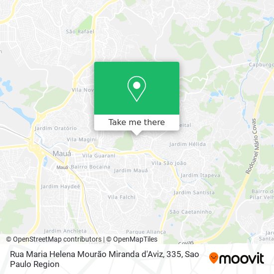 Rua Maria Helena Mourão Miranda d'Aviz, 335 map