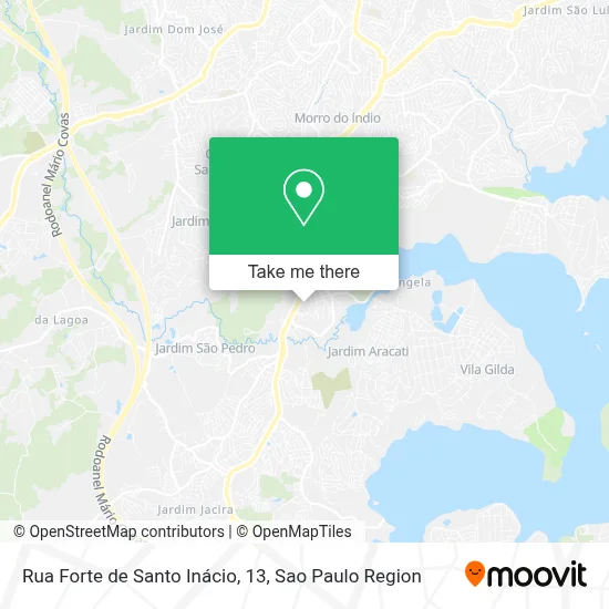 Rua Forte de Santo Inácio, 13 map