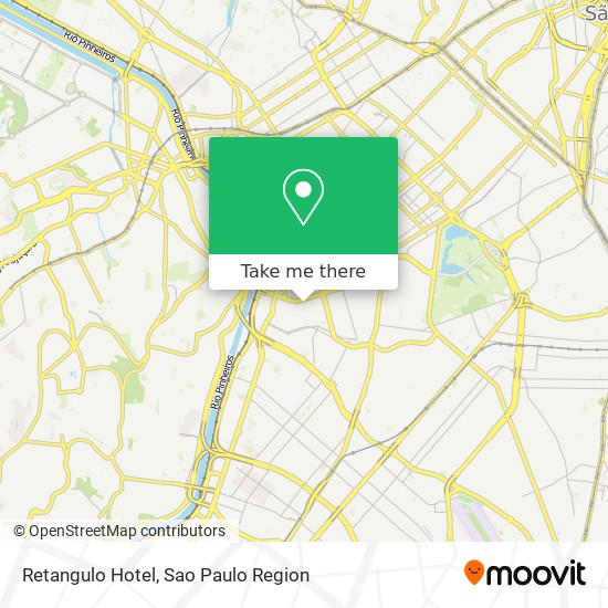 Retangulo Hotel map