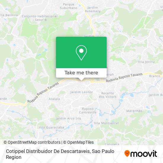 Cotippel Distribuidor De Descartaveis map