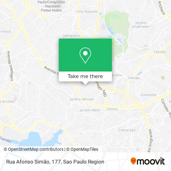 Rua Afonso Simão, 177 map