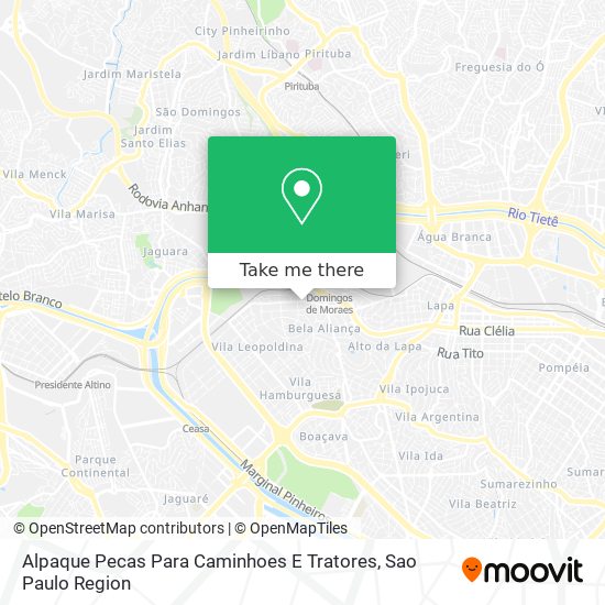 Alpaque Pecas Para Caminhoes E Tratores map