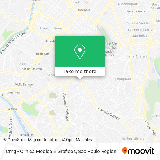 Cmg - Clinica Medica E Graficos map