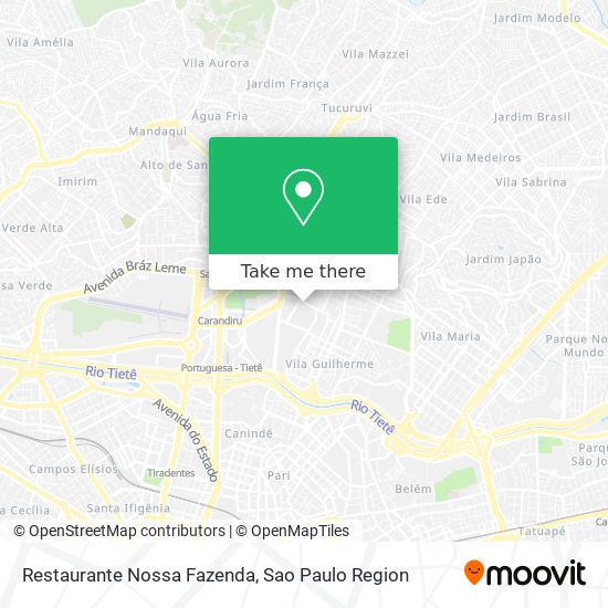 Restaurante Nossa Fazenda map