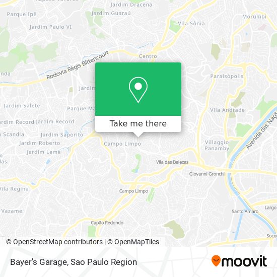 Bayer's Garage map