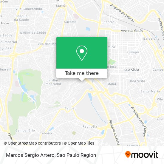 Marcos Sergio Artero map