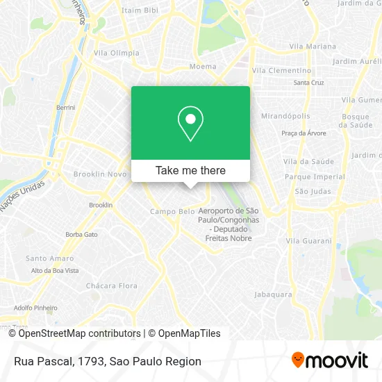 Rua Pascal, 1793 map