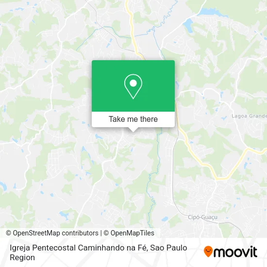 Igreja Pentecostal Caminhando na Fé map